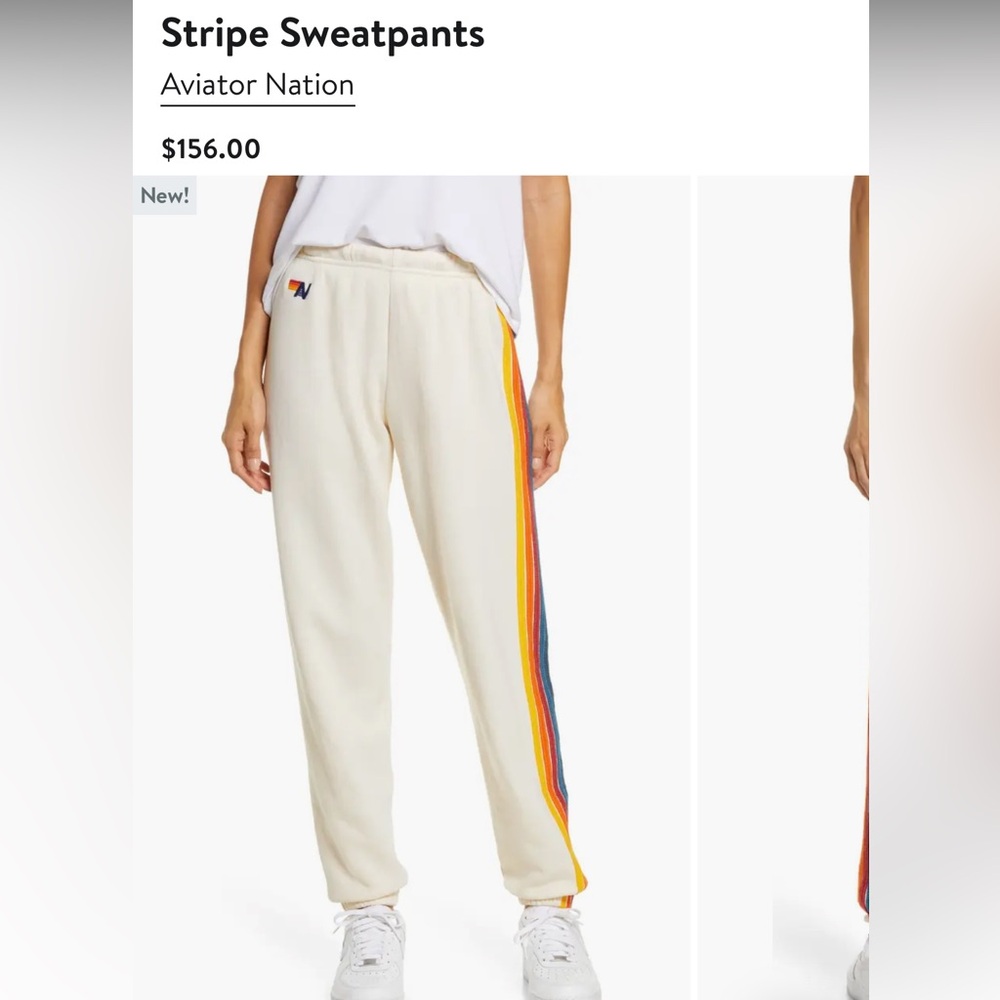 Aviator Nation Stripes Sweatpants